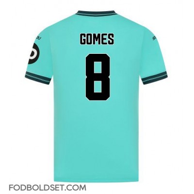 Wolves Joao Gomes #8 Udebanetrøje 2025-26 Kortærmet Wolves Joao Gomes #8 Udebanetrøje 2025-26 Kortærmet